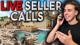 Cold Calling Motivated Sellers Live! Wholesale Real Estate Deal Locked up!