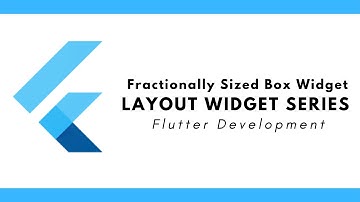 Fractionally Sized Box Widget - Layout Widget Series - Flutter tutorial in 2020 in Urdu/Hindi