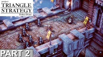Project Triangle Strategy debut demo [playthrough] | noob plays RPG