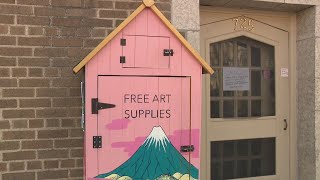 Free art pantry is Positively Fort Wayne