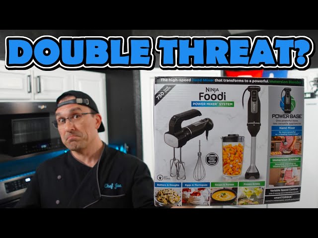 Ninja Foodi Power Mixer System Immersion Blender Hand Mixer Review