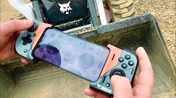Using a video game controller to operate a Bobcat SkidSteer!