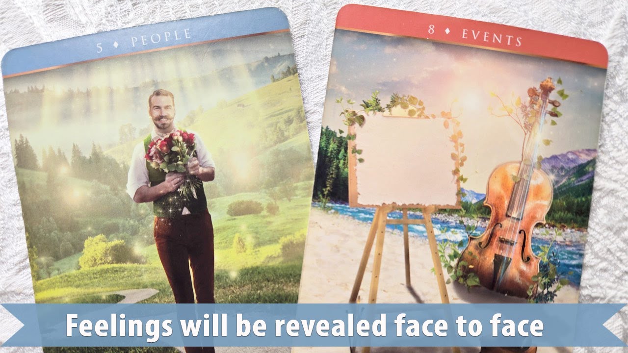 Feelings will be revealed face to face. No one involved but the two of you🌞💖⚖️