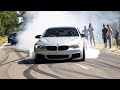 Modified bmws leaving bimmerfest  burnouts 919hp single turbo m4 manhart m4 900hp m140i m4 csl