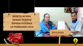 SERAH TERIMA PUSAKA ASLI KPD RATU SARINAH SOEKARNO PEMILIK NEGARA - RAJA PEMIMPIN TATANAN DUNIA BARU