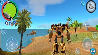 Robot Shark Transformer Found a City Underwater (by Naxeex) #1 - Android Gameplay screenshot 4