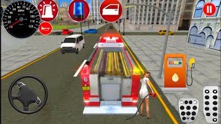 Real Fire Truck Driving Simula: Truck Driving Games || Ultra Pro Games screenshot 4