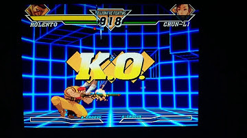 CVS2 ROLENTO Overkill Custom Combo Rain カプエス2 ロレント KO後OCレイン