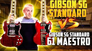 Gibson SG Standard VS Gibson SG Standard 61 Maestro