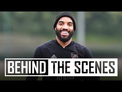 Tierney & Lacazette return to training | Behind the scenes at Arsenal training centre