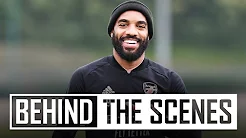 Tierney & Lacazette return to training | Behind the scenes at Arsenal training centre