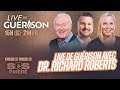 Live de gurison avec le dr richard roberts  24 avril 2024