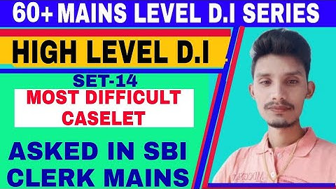 60+ HIGH LEVEL DATA INTERPRETATION SET-14 | CASELET D.I | IN TELUGU | #LEGENDQUICKTEST