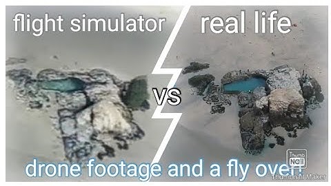 Microsoft Flight Simulator, Drone footage