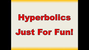 A2 Further Maths - Core - Hyperbolics - Just for fun