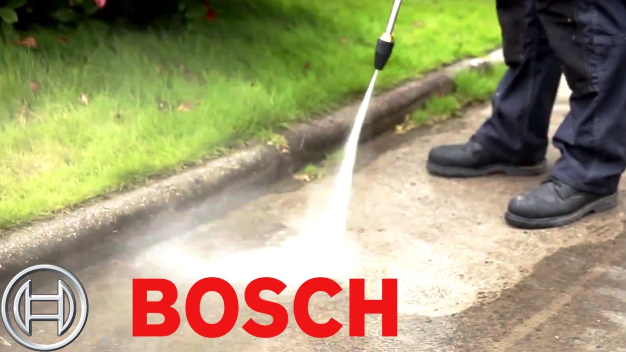 Bosch High Pressure Washer Ghp 5 55 Professional Youtube