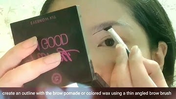 Instagram-style Gradient Eyebrow Tutorial