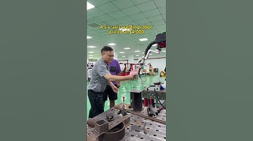 A six-axis welding robot priced at $4,000#welding robots#six-axis robot#industrial robots