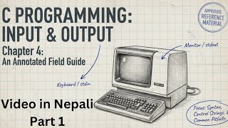 LEC 8: FORMATTED AND UNFORMATTED INPUT/OUTPUT IN C - PART 1
