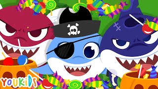 Happy Halloween🎃 Baby Shark! | Youkids Halloween Song for Kids