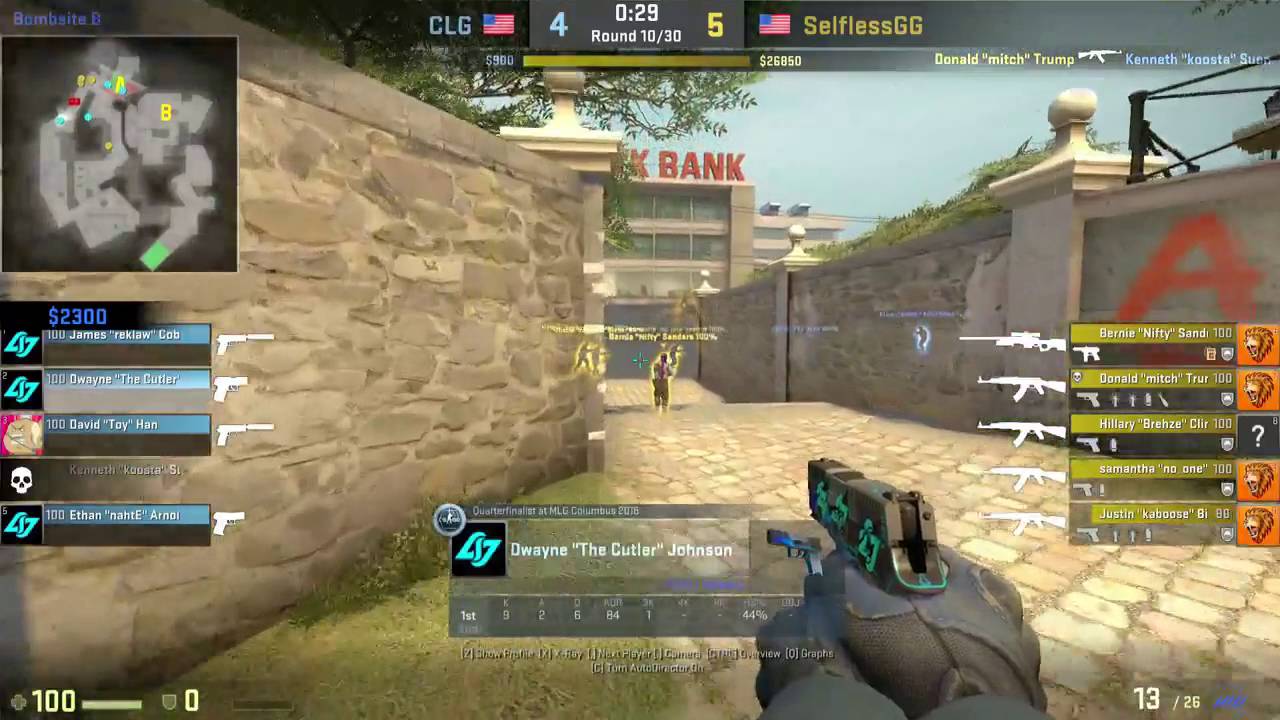 gaming logo CS:GO Cutler's Backstab Plan Goes Wrong