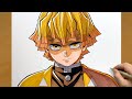How To Draw Zenitsu Agatsuma From Demon Slayer Zenitsu Drawing Step By Step Easy Anime Art How To Draw Zenitsu Agatsuma From Demon Slayer Zenitsu Drawing Step By Step Easy Anime Art