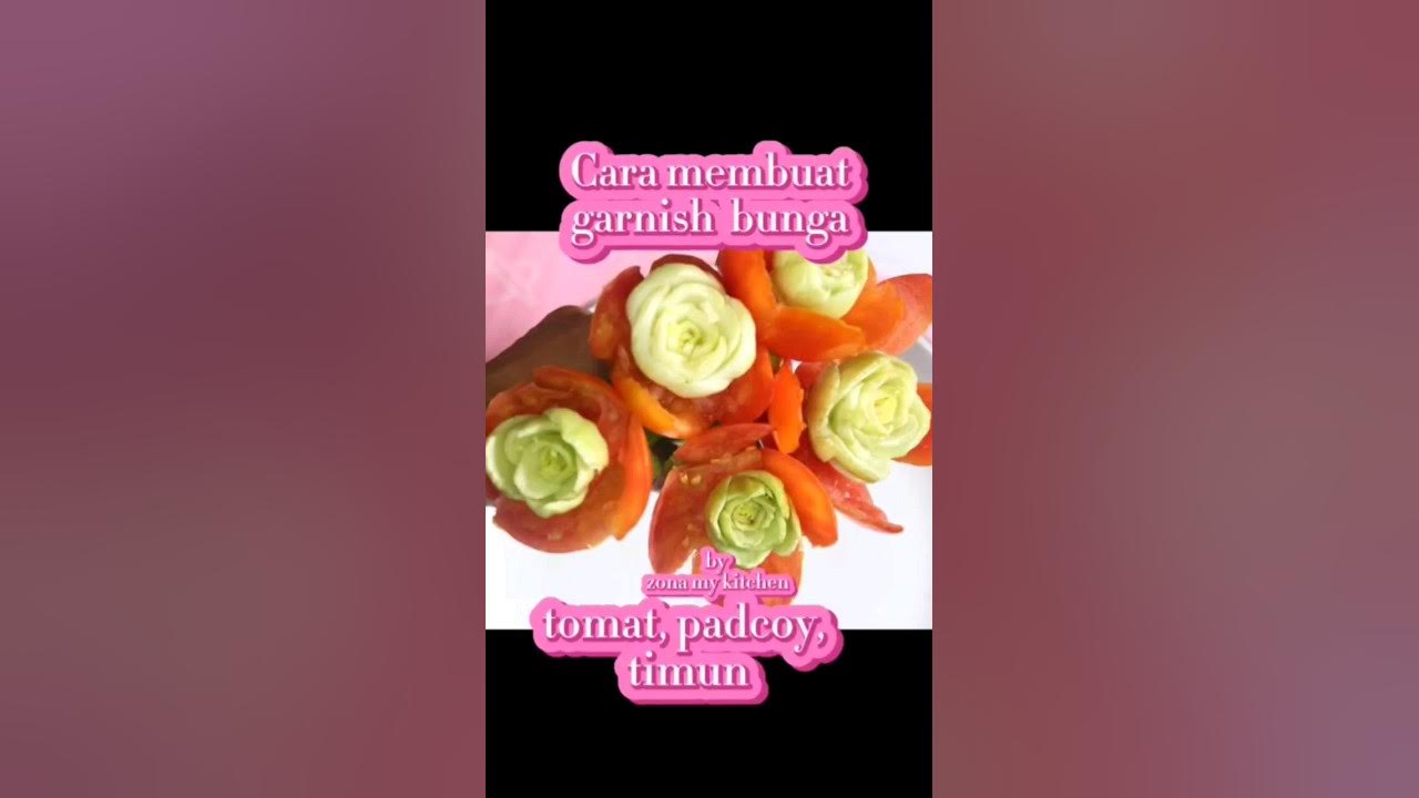 Cara membuat garnish bunga dari tomat,padcoy,timun#caramembuat #hiasantumpeng #shorts Cara membuat garnish bunga dari tomat,padcoy,timun#caramembuat #hiasantumpeng #shorts