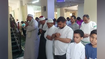 إقامة صلاة الجمعة فضيلة الشيخ القارئ محمد الجمال من مسجد الفتح مدينة السلام القاهرة مصر 6
