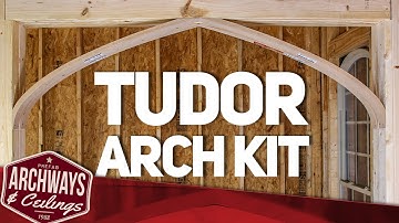 Installing a Prefabricated Tudor Arch Kit