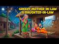 Greedy Mothr-In-Law | Moral Stories in English | Life Lesson | Learn English | Bedtime Stories |