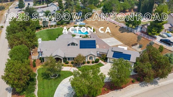 Acton Pool Home! 1925 Shadow Canyon in Acton