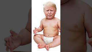 Donald Trump as a Baby - Wait for the Sound! 🔊