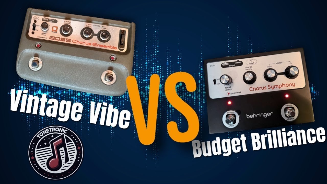 Boss CE-1 vs Behringer Chorus Symphony | Vintage Vibe or Budget