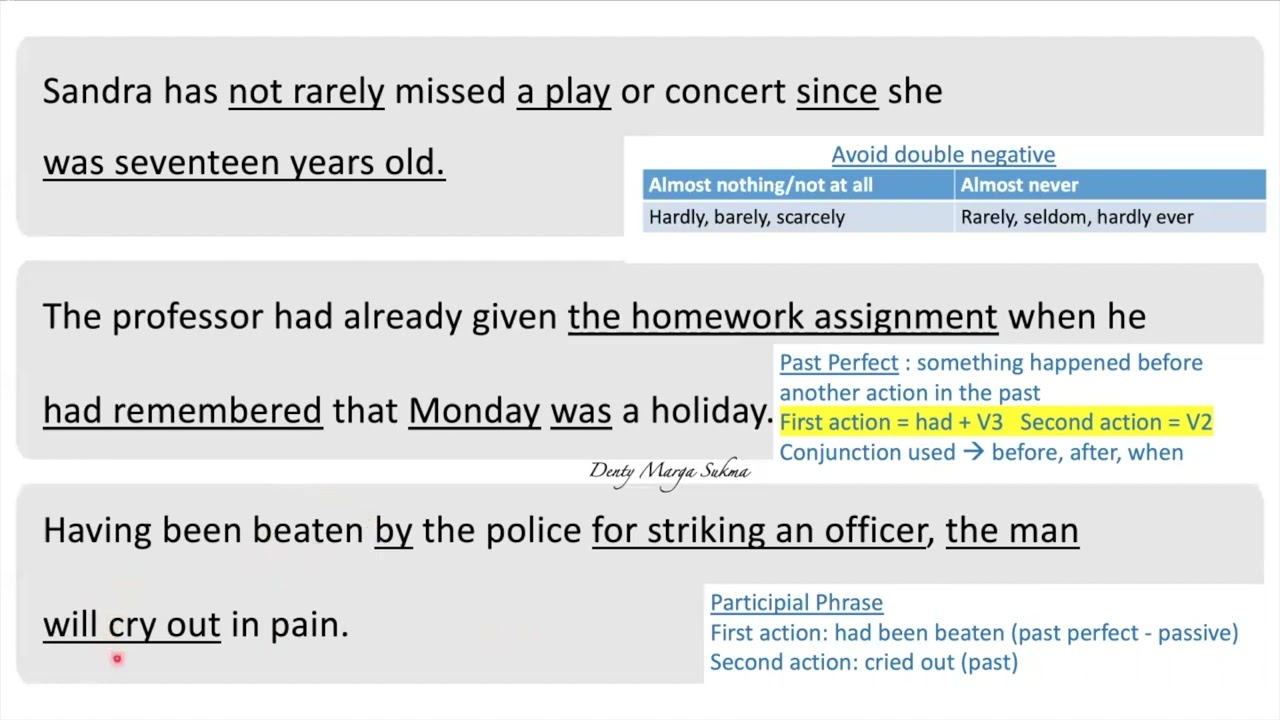 Latihan Soal Tes EAP | Mencari kesalahan pada kalimat