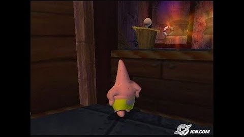 The SpongeBob SquarePants Movie GameCube