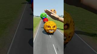 Big & Small Cars vs Giant Hand Slap - BeamNG.Drive