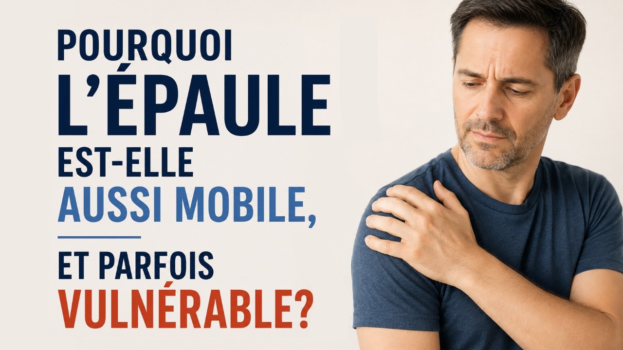 Pourquoi l’épaule est elle aussi mobile, et parfois vulnérable?