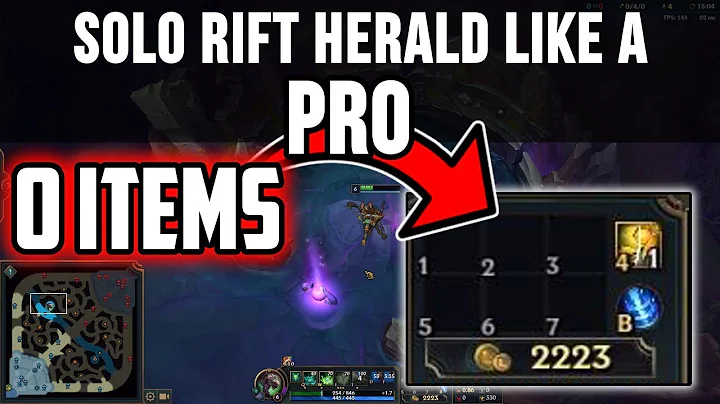 How to SOLO Rift Herald with No Items - How to Kill Rift herald Like a pro - League of Legends - DayDayNews
