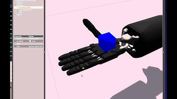 Shadow Dexterous Hand control (rolling object on hand)