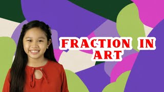 Fraction art | fun fraction art | fraction craft | fraction | fraction in arts | shapes