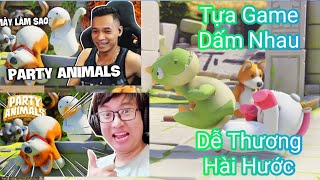 Hướng Dẫn | tải game Party Animals miễn phí - tựa game đấm nhau siêu đáng yêu siêu Hài Hước