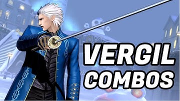 UMVC3 - VERGIL SOLO COMBOS!