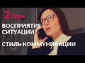 Восприятие ситуации. Стиль коммуникации. Эффективная коммуникация НЛП