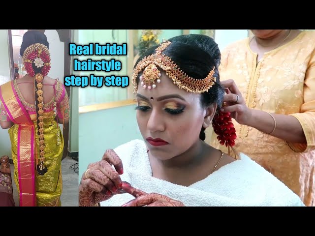 Traditional Tamil Iyengar Hairstyles AKA Andal Kondai We Spotted Brides In!  | WeddingBazaar