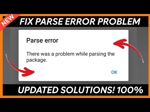 How to Fix Parse Error There was a Problem Parsing the Package 2023