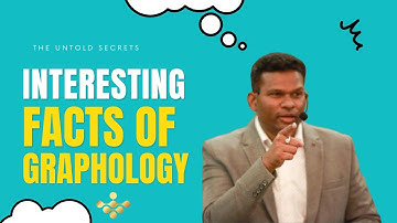 Handwriting analysis and Signature  analysis  - Untold Secrets