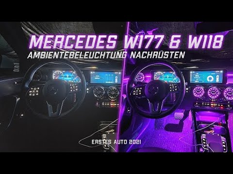 Mercedes A-Klasse W177 / CLA-W118 Ambientebeleuchtung, € 650