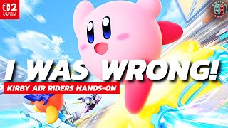 I Played Kirby Air Riders on Nintendo Switch 2… It’s Not What I Expected!
In todays video, were diving into Kirby Air Riders, Nintendos surprise sequel to the beloved GameCube racing game that nobody saw coming. Thanks to Nintendo, I got behind-closed-doors hands-on time with City Trial mode on Nintendo Switch 2, and honestly, this completely flipped my expectations.
Well cover the deceptively simple two-button control scheme that hides serious depth, the chaotic five-minute power-up phase that had me teaming up against giant birds, and why I think this game is going to create a massive skill gap between casual and hardcore players. From the screen-filling special attacks to the vehicle mastery required at top speeds, Kirby Air Riders surprised me at every turn.
Riders at the ready!
Pick your rider, pick your machine, and mount up for competition! Take on your rivals in frantic arena battles or fast-paced races on the ground and in the air. Use the Boost Charge button to brake and control your turns as your machine automatically fights for top speed. Fill your Boost Charge gauge as you drift around the bend and release it to trigger an explosive dash!
Choose from a variety of riders like Kirby, Meta Knight, King Dedede, and Magolor from Kirby’s Adventure Wii, and machines including the Warp Star, Wheelie Bike, Chariot and more. Each machine handles differently, and each rider has their own set of stats and Specials – they can also grab Copy Abilities off their foes to get an edge in the fray.
Take on highly varied arena battles in City Trial
Zip around the city of Skyah in City Trial: a free-for-all battle for 16 players online or eight players via local wireless. Roam around Skyah to find machines, collect power-ups, and survive through unpredictable Field Events ranging from falling meteors to powerful boss battles.
After five minutes of powering up, you and your rivals will compete in one of a whole host of different Stadium contests, each with its own objective. These include drag races, battle arenas, skydiving for points and more, so it helps to be ready for anything!
Race to the finish in Air Ride
If straightforward racing is more your speed, check out Air Ride: a frantic dash where you can race against five other riders, or compete online or via local wireless. Attack opposing riders, or trail close behind their wake, to gather up stars – and use the speed boost they provide to beat your rivals to the finish line!
Want to support the channel?
PlayStationCorner: https://youtube.com/playstationcorner
Subscribe: www.youtube.com/c/switchcorner?sub_confirmation=1
Here at SwitchCorner we are here to give you all the Switch News
and Reviews you need? Want to see or hear about a game, just let
us know in the comments below!
#KirbyAirRiders #NintendoSwitch2 #gaming I Played Kirby Air Riders on Nintendo Switch 2… It’s Not What I Expected!