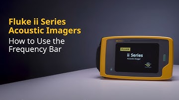 How to Use the Frequency Bar on Fluke ii Series Acoustic Imagers