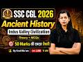 Indus Valley Civilization MCQ | SSC CGL GK GS Classes 2026 | SSC Ancient History Class | Krati Mam